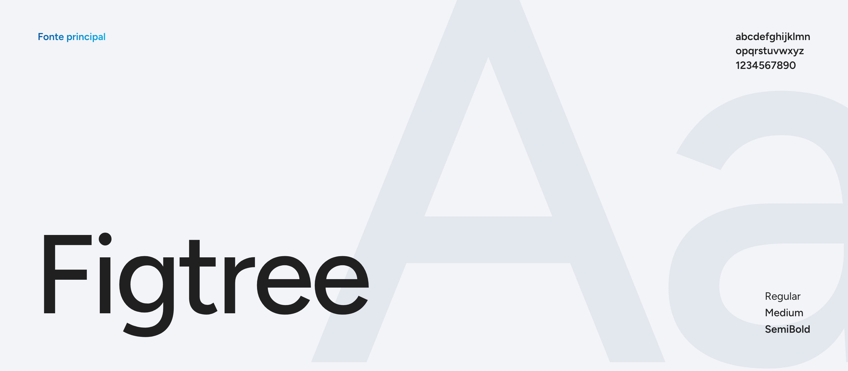 Website typeface: Figtree