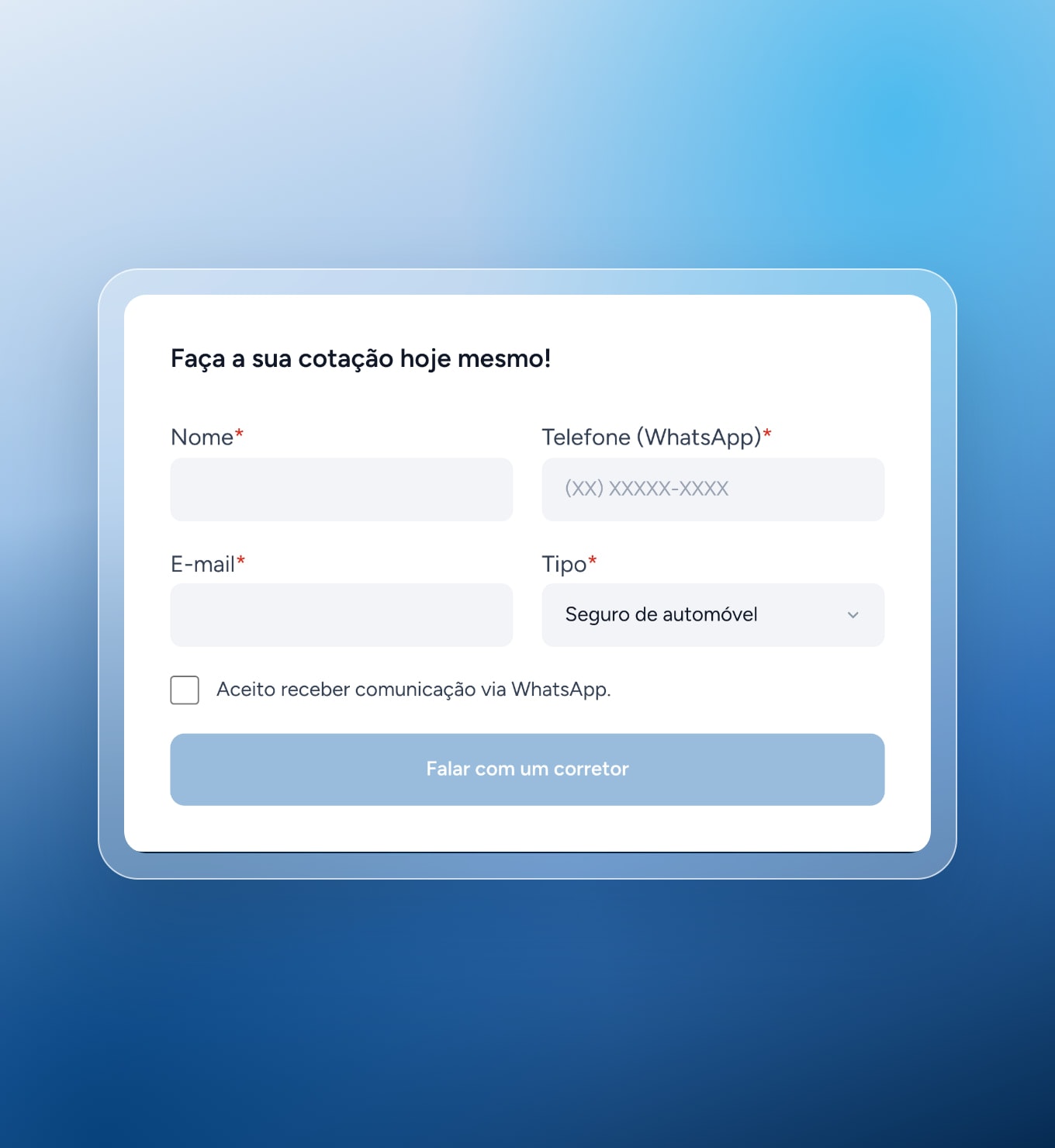 Quote form